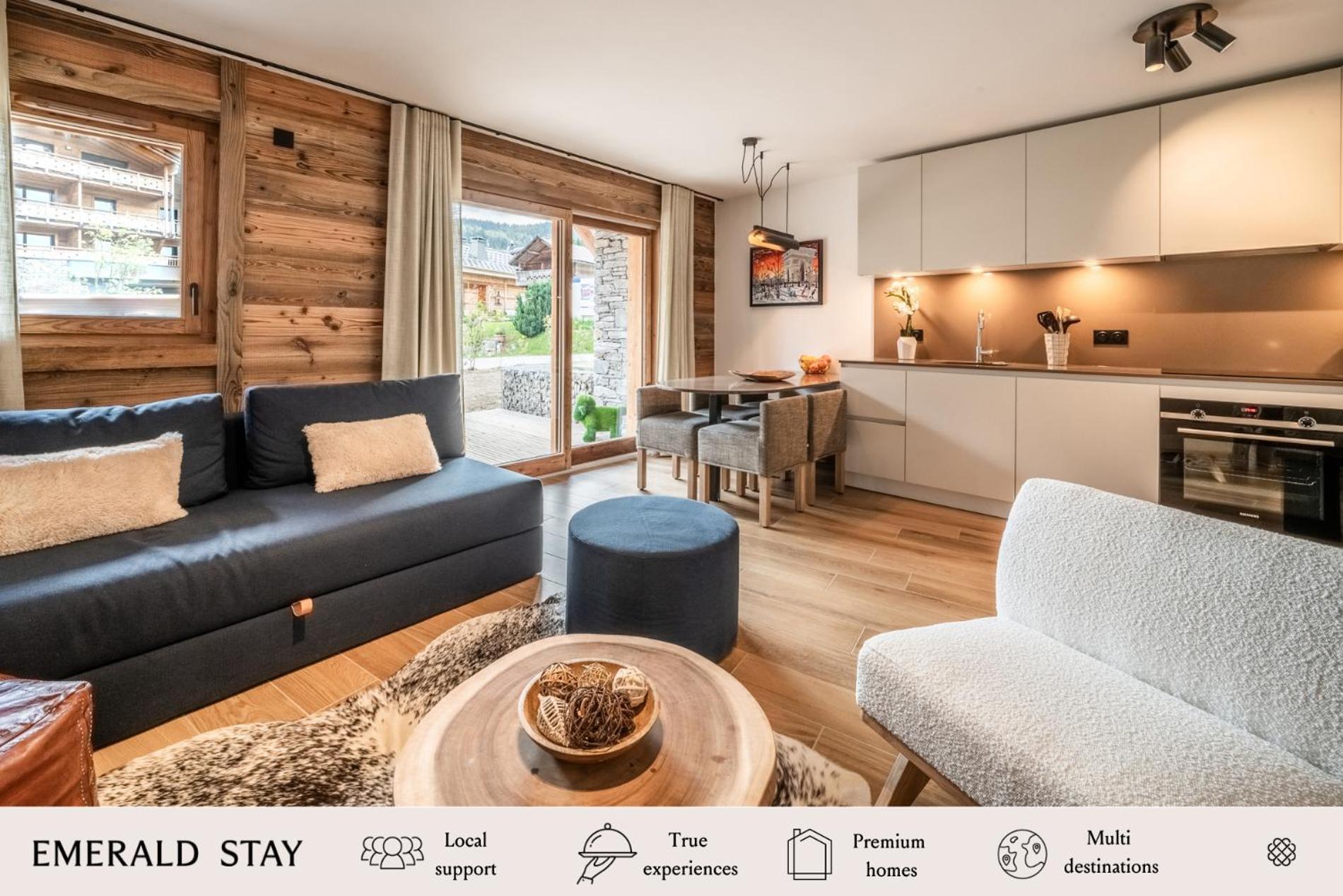 Apartment Aldea Les Gets - By Emerald Stay Exterior foto
